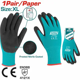 Guante De Nitrilio Esmerilado Xl Super Total