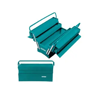 Caja De Herramientas Vacía (40x20x20cm) Metálica Total