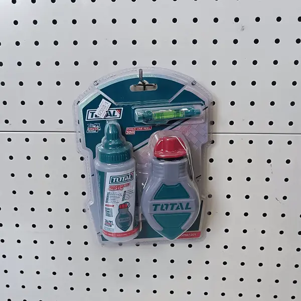 Tira Linea Cimbra 30m Botella + Nivel Burbuja Total