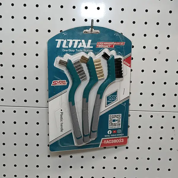 Set De Cepillo De Alambre 7" - 3pcs Super Total