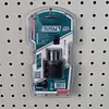 Mandril 1/2" + Llave + Adaptador Sds Plus Total
