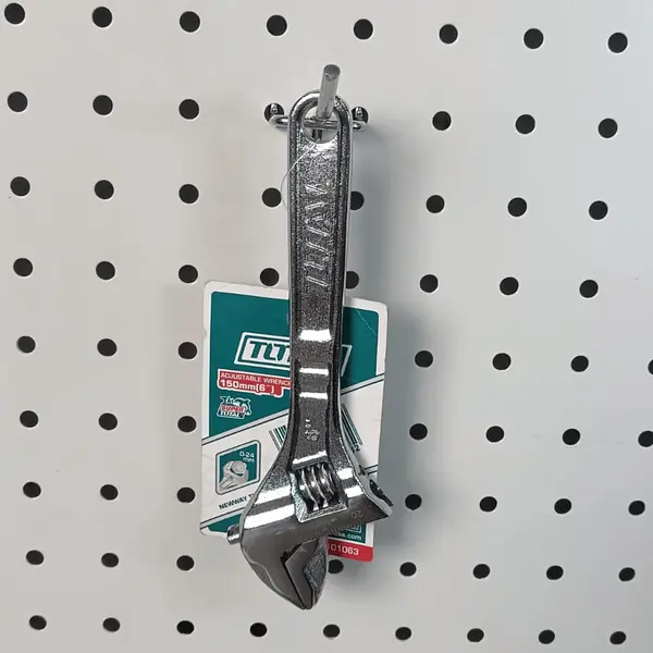 Llave Ajustable 6" Cromada Total