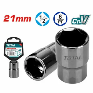 Copas 21mm Niquelado Negro Espiga 1/2 Total