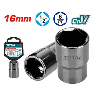 Copas 16mm Niquelado Negro Espiga 1/2 Total