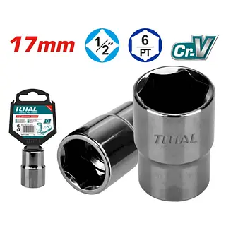 Copas 17mm Niquelado Negro Espiga 1/2 Total