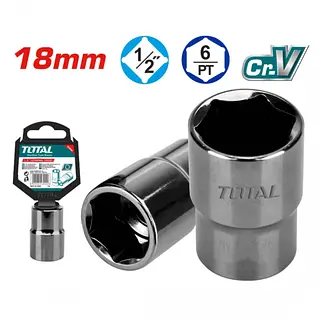 Copas 18mm Niquelado Negro Espiga 1/2 Total