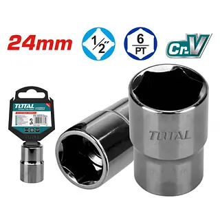 Copas 24mm Niquelado Negro Espiga 1/2 Total